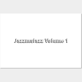 Jazzmatazz Volume 1 // Typography Design Posters and Art